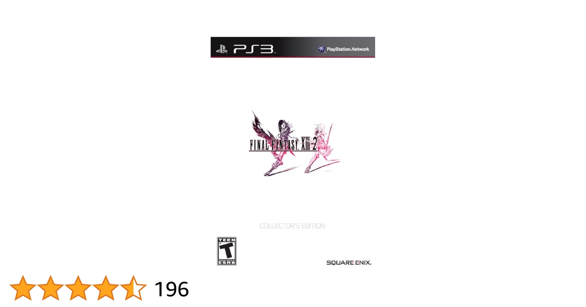 Final Fantasy XIII-2 Collectors Edition - PlayStation 3